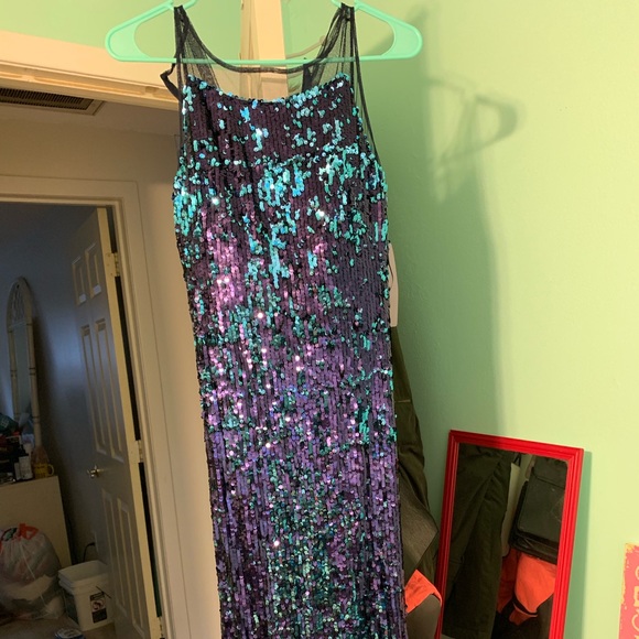 NWT Formal Sequin Dress - Picture 1 of 4